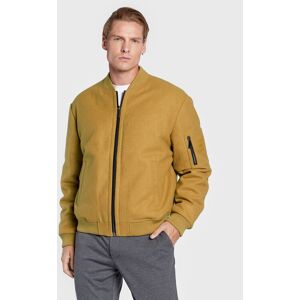 Calvin Klein Vatovaná bunda Blend Hero K10K110319 Béžová Loose Fit Muži Calvin Klein Vatovaná bunda Blend Hero K10K110319 Béžová Loose Fit Muži