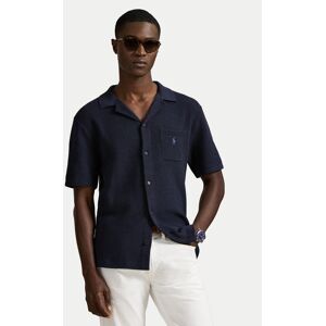Polo Ralph Lauren Košeľa 710P04442001 Tmavomodrá Regular Fit Muži Polo Ralph Lauren Košeľa 710P04442001 Tmavomodrá Regular Fit Muži