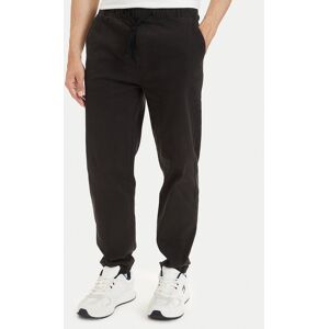 Tommy Jeans Teplákové nohavice TJM DM0DM23122 Čierna Regular Fit Muži Tommy Jeans Teplákové nohavice TJM DM0DM23122 Čierna Regular Fit Muži