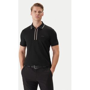 BOSS Polokošeľa 50555698 Čierna Regular Fit Muži BOSS Polokošeľa 50555698 Čierna Regular Fit Muži