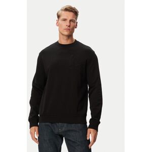 KARL LAGERFELD Mikina 705022 563900 Čierna Regular Fit Muži KARL LAGERFELD Mikina 705022 563900 Čierna Regular Fit Muži