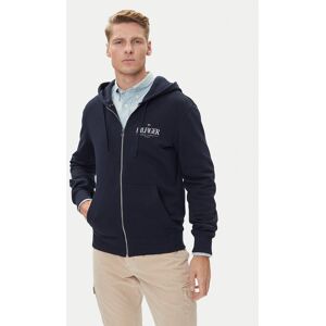 Tommy Hilfiger Mikina Stacked MW0MW39375 Tmavomodrá Regular Fit Muži Tommy Hilfiger Mikina Stacked MW0MW39375 Tmavomodrá Regular Fit Muži