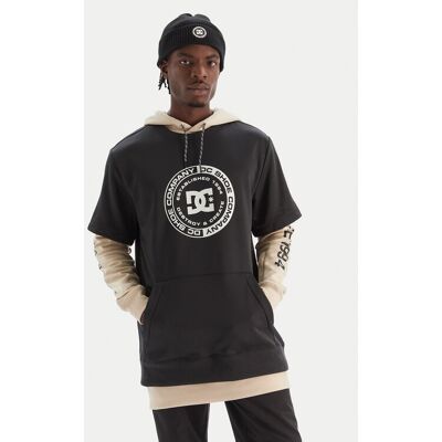 DC Shoes Mikina Dryden ADYFT03440 Béžová Relaxed Fit Muži DC Shoes Mikina Dryden ADYFT03440 Béžová Relaxed Fit Muži