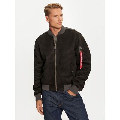 Alpha Industries Bundy bomber 148122 Čierna Regular Fit Muži Alpha Industries Bundy bomber 148122 Čierna Regular Fit Muži