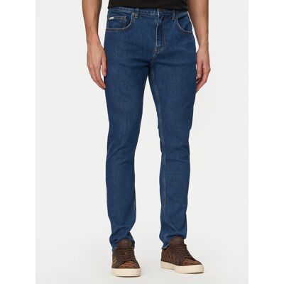 Guess Jeans Džínsy M6RA0F D6325 Modrá Skinny Fit Muži Guess Jeans Džínsy M6RA0F D6325 Modrá Skinny Fit Muži