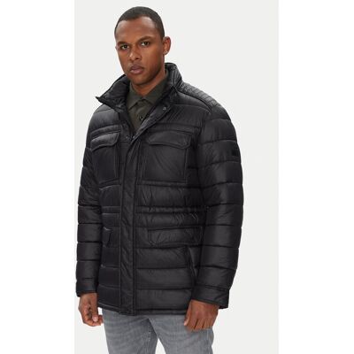 KARL LAGERFELD Prechodná bunda 505025 553590 Čierna Regular Fit Muži KARL LAGERFELD Prechodná bunda 505025 553590 Čierna Regular Fit Muži