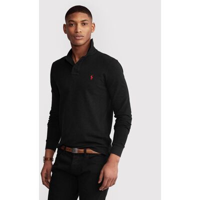Polo Ralph Lauren Polokošeľa 710681126037 Čierna Slim Fit Muži Polo Ralph Lauren Polokošeľa 710681126037 Čierna Slim Fit Muži