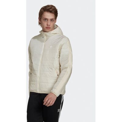 adidas Vatovaná bunda Puffer HL9213 Écru Regular Fit Muži adidas Vatovaná bunda Puffer HL9213 Écru Regular Fit Muži