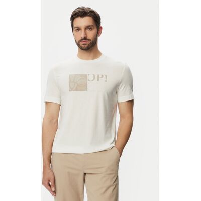 JOOP! Tričko Jj-Gislan 30103405 Krémová Regular Fit Muži JOOP! Tričko Jj-Gislan 30103405 Krémová Regular Fit Muži