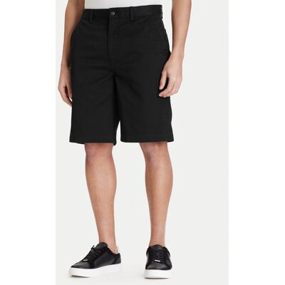 Calvin Klein Jeans Bavlnené šortky 90s LV04RD603G Čierna Baggy Fit Muži Calvin Klein Jeans Bavlnené šortky 90s LV04RD603G Čierna Baggy Fit Muži