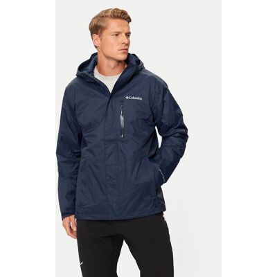 Columbia Nepremokavá bunda Pouring Adventure™ III 2117171 Tmavomodrá Regular Fit Muži Columbia Nepremokavá bunda Pouring Adventure™ III 2117171 Tmavomodrá Regular Fit Muži