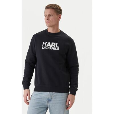 KARL LAGERFELD Mikina 705780 562917 Tmavomodrá Regular Fit Muži KARL LAGERFELD Mikina 705780 562917 Tmavomodrá Regular Fit Muži
