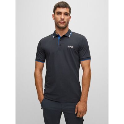 Boss Polokošeľa Paddy Pro 50469102 Tmavomodrá Regular Fit Muži Boss Polokošeľa Paddy Pro 50469102 Tmavomodrá Regular Fit Muži