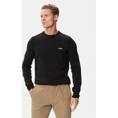 BOSS Mikina Ever-X CN 50556145 Čierna Regular Fit Muži BOSS Mikina Ever-X CN 50556145 Čierna Regular Fit Muži