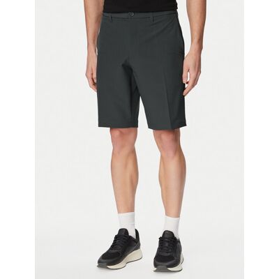BOSS Bavlnené šortky S Commuter 10.5 Inch 50540337 Tmavo zelená Slim Fit Muži BOSS Bavlnené šortky S Commuter 10.5 Inch 50540337 Tmavo zelená Slim Fit Muži
