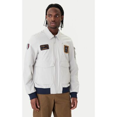 Aeronautica Militare Bundy bomber 261AB3049UCT04290 Sivá Regular Fit Muži Aeronautica Militare Bundy bomber 261AB3049UCT04290 Sivá Regular Fit Muži