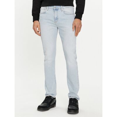Calvin Klein Jeans Džínsy J30J324850 Modrá Skinny Fit Muži Calvin Klein Jeans Džínsy J30J324850 Modrá Skinny Fit Muži