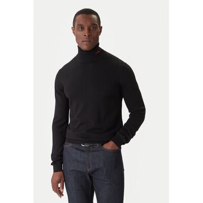 Hugo Rolák San Thomas-M 50474174 Čierna Slim Fit Muži Hugo Rolák San Thomas-M 50474174 Čierna Slim Fit Muži