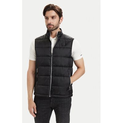 KARL LAGERFELD Športová vesta 505022 563592 Čierna Regular Fit Muži KARL LAGERFELD Športová vesta 505022 563592 Čierna Regular Fit Muži