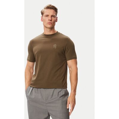 KARL LAGERFELD Tričko 755041 563221 Hnedá Regular Fit Muži KARL LAGERFELD Tričko 755041 563221 Hnedá Regular Fit Muži