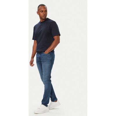 HUGO Džínsy HUGO 734 50561246 Modrá Extra Slim Fit Muži HUGO Džínsy HUGO 734 50561246 Modrá Extra Slim Fit Muži