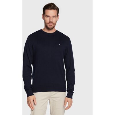 Tommy Hilfiger Sveter MW0MW28046 Tmavomodrá Regular Fit Muži Tommy Hilfiger Sveter MW0MW28046 Tmavomodrá Regular Fit Muži