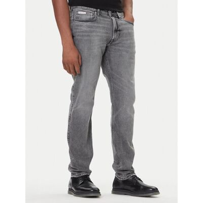 Calvin Klein Jeans Džínsy LV04RD705G Sivá Slim Fit Muži Calvin Klein Jeans Džínsy LV04RD705G Sivá Slim Fit Muži