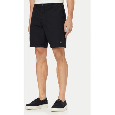 Emporio Armani Bavlnené šortky EM000591 AF20428 UB102 Tmavomodrá Regular Fit Muži Emporio Armani Bavlnené šortky EM000591 AF20428 UB102 Tmavomodrá Regular Fit Muži