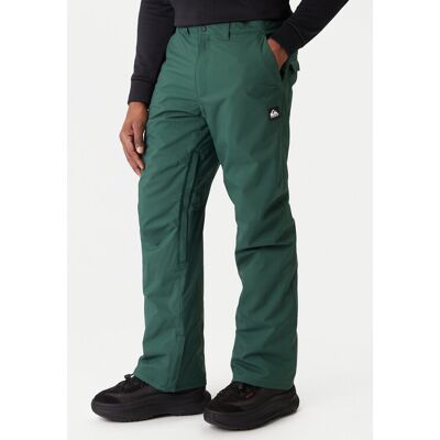 Quiksilver Snowboardové nohavice Estate EQYTP03237 Zelená Slim Fit Muži Quiksilver Snowboardové nohavice Estate EQYTP03237 Zelená Slim Fit Muži