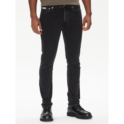 Calvin Klein Jeans Džínsy LV04RB722G Čierna Skinny Fit Muži Calvin Klein Jeans Džínsy LV04RB722G Čierna Skinny Fit Muži