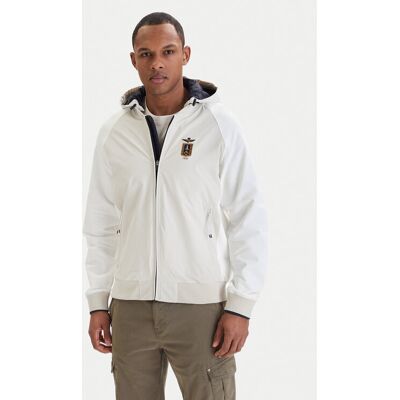 Aeronautica Militare Prechodná bunda 261AF0519UCT04291 Béžová Regular Fit Muži Aeronautica Militare Prechodná bunda 261AF0519UCT04291 Béžová Regular Fit Muži