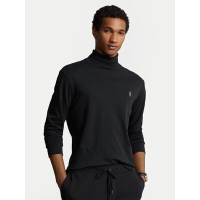 Polo Ralph Lauren Rolák 710760126001 Čierna Regular Fit Muži Polo Ralph Lauren Rolák 710760126001 Čierna Regular Fit Muži