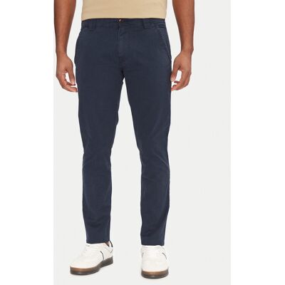 Tommy Jeans Chino nohavice Tjm Scanton DM0DM09595 Tmavomodrá Slim Fit Muži Tommy Jeans Chino nohavice Tjm Scanton DM0DM09595 Tmavomodrá Slim Fit Muži