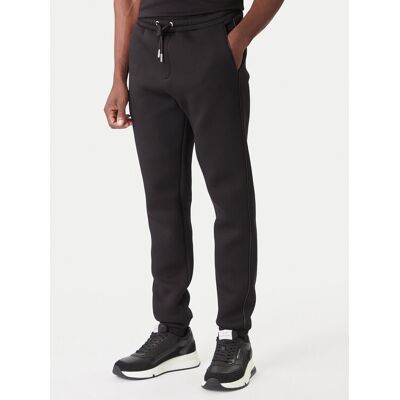KARL LAGERFELD Teplákové nohavice 705040 554907 Čierna Regular Fit Muži KARL LAGERFELD Teplákové nohavice 705040 554907 Čierna Regular Fit Muži