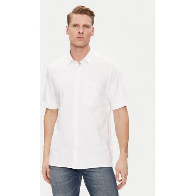 Calvin Klein Košeľa K10K112708 Biela Regular Fit Muži Calvin Klein Košeľa K10K112708 Biela Regular Fit Muži