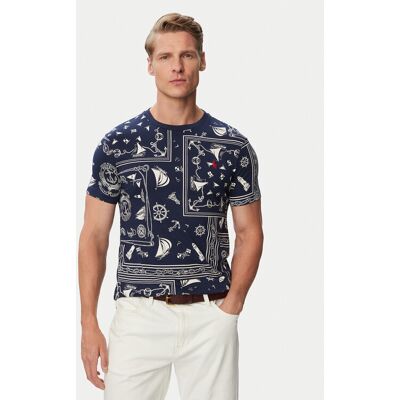 Polo Ralph Lauren Tričko 710B21922001 Modrá Regular Fit Muži Polo Ralph Lauren Tričko 710B21922001 Modrá Regular Fit Muži