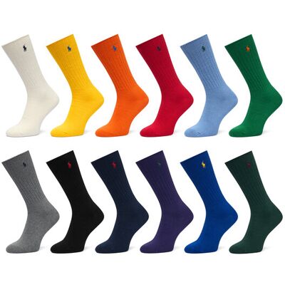 Polo Ralph Lauren Dlhé ponožky 449958849002 Farebná Muži Polo Ralph Lauren Dlhé ponožky 449958849002 Farebná Muži