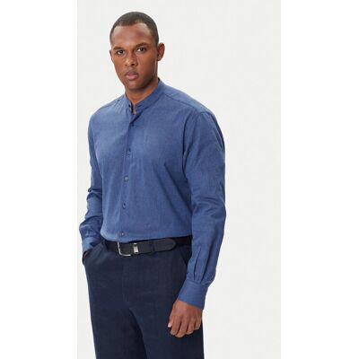 KARL LAGERFELD Košeľa 605035 552627 Tmavomodrá Regular Fit Muži KARL LAGERFELD Košeľa 605035 552627 Tmavomodrá Regular Fit Muži