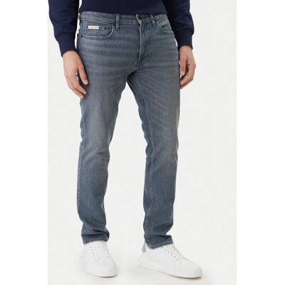 Calvin Klein Jeans Džínsy LV04RF700G Sivá Slim Fit Muži Calvin Klein Jeans Džínsy LV04RF700G Sivá Slim Fit Muži