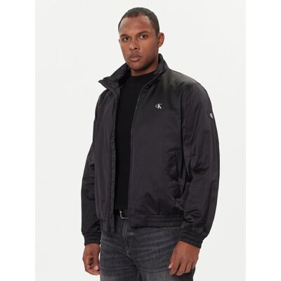 Calvin Klein Jeans Bundy bomber Harrington LV04RC516G Čierna Regular Fit Muži Calvin Klein Jeans Bundy bomber Harrington LV04RC516G Čierna Regular Fit Muži