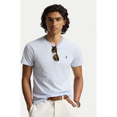 Polo Ralph Lauren Tričko 710944811501 Svetlo modrá Regular Fit Muži Polo Ralph Lauren Tričko 710944811501 Svetlo modrá Regular Fit Muži