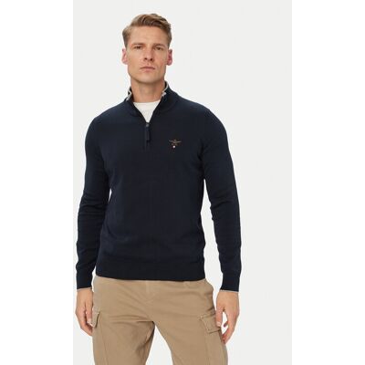 Aeronautica Militare Sveter 262MA1670UL00506 Tmavomodrá Regular Fit Muži Aeronautica Militare Sveter 262MA1670UL00506 Tmavomodrá Regular Fit Muži