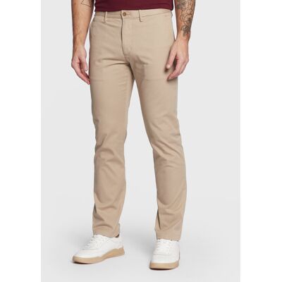 Tommy Hilfiger Chino nohavice Core Denton MW0MW28884 Béžová Straight Fit Muži Tommy Hilfiger Chino nohavice Core Denton MW0MW28884 Béžová Straight Fit Muži