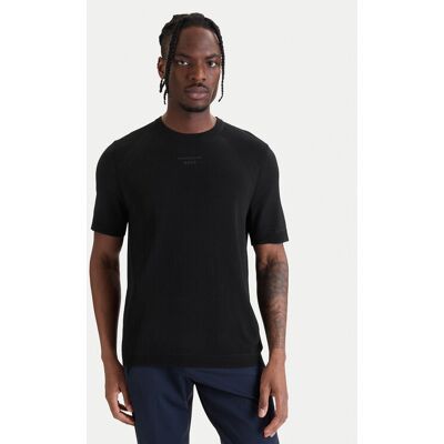 BOSS Tričko Spirit70 50558363 Čierna Regular Fit Muži BOSS Tričko Spirit70 50558363 Čierna Regular Fit Muži