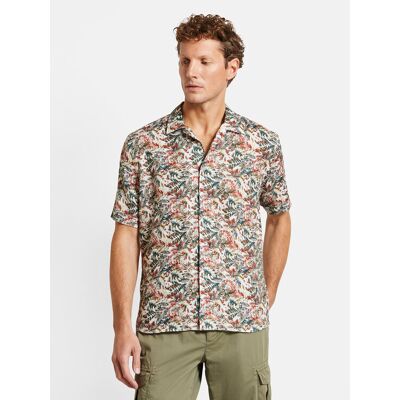 Bugatti Košeľa 9253 58904A Farebná Slim Fit Muži Bugatti Košeľa 9253 58904A Farebná Slim Fit Muži