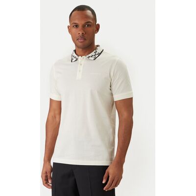 KARL LAGERFELD Polokošeľa 745010 562200 Écru Regular Fit Muži KARL LAGERFELD Polokošeľa 745010 562200 Écru Regular Fit Muži