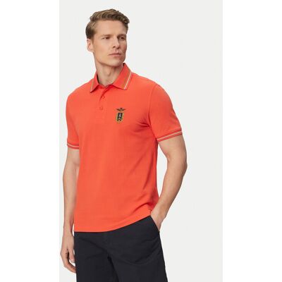 Aeronautica Militare Polokošeľa 261PO1914UP00403 Červená Regular Fit Muži Aeronautica Militare Polokošeľa 261PO1914UP00403 Červená Regular Fit Muži