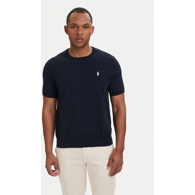 Polo Ralph Lauren Tričko 710980681001 Tmavomodrá Regular Fit Muži Polo Ralph Lauren Tričko 710980681001 Tmavomodrá Regular Fit Muži