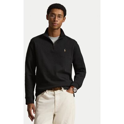 Polo Ralph Lauren Sveter 710P07411002 Čierna Regular Fit Muži Polo Ralph Lauren Sveter 710P07411002 Čierna Regular Fit Muži