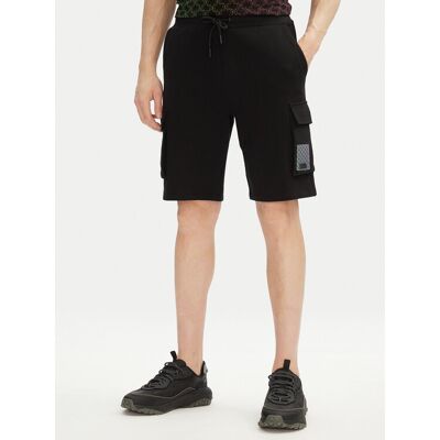 KARL LAGERFELD Športové kraťasy 705402 552917 Čierna Regular Fit Muži KARL LAGERFELD Športové kraťasy 705402 552917 Čierna Regular Fit Muži